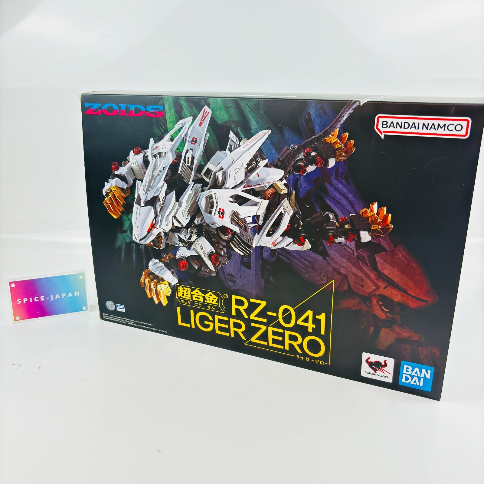 BANDAI Chogokin ZOIDS New Century Zero RZ-041 Liger Zero 220mm Spirits USED