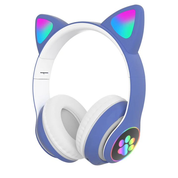New STN-28 LED Wireless Bluetooth cat ear unisex gaming headphones