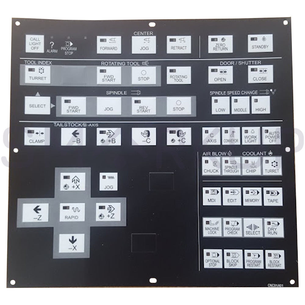 New In Box HITACHI SEIKI 9100-92-122-20 Operating Membrane Overlay