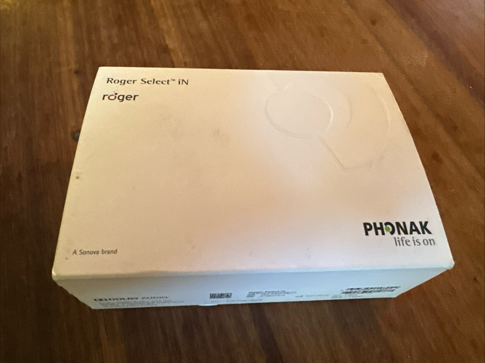 Phonak Roger Select iN Champagne Open Box 2 Receivers Licenses Complete