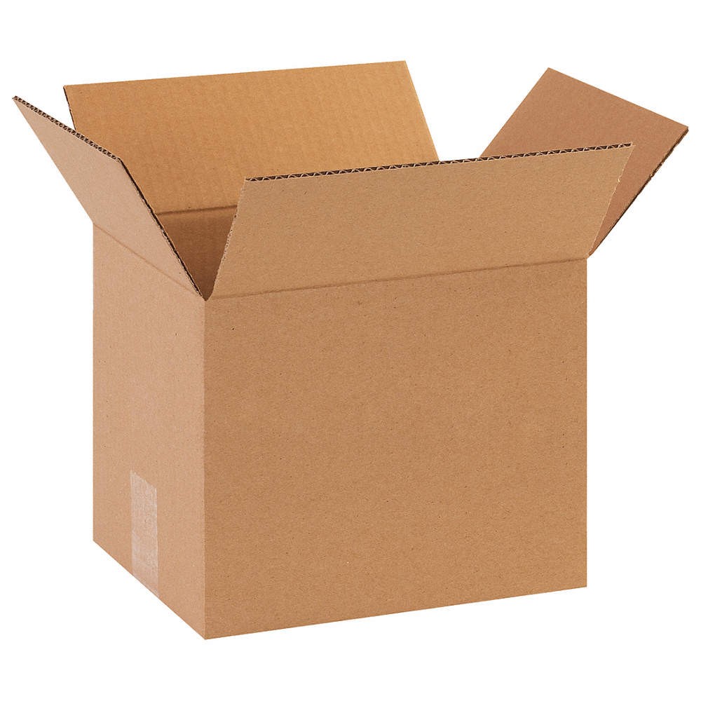 GRAINGER APPROVED 11R188 PK 25 Shipping Box,10x8x8 in 11R188