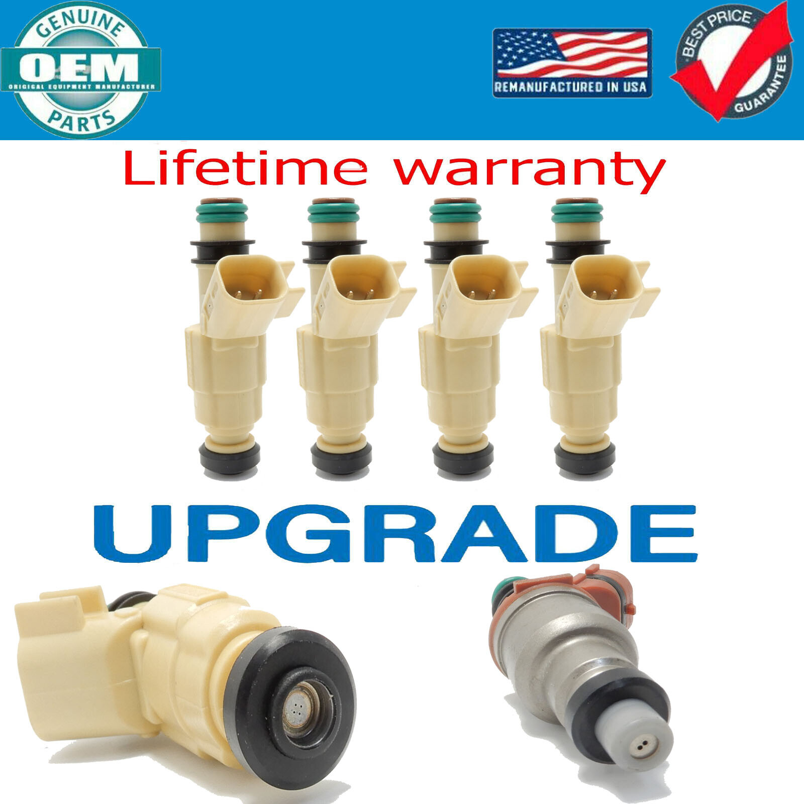 X4 1988 Toyota PICKUP 22RE Modern 4Hole Fuel Injectors