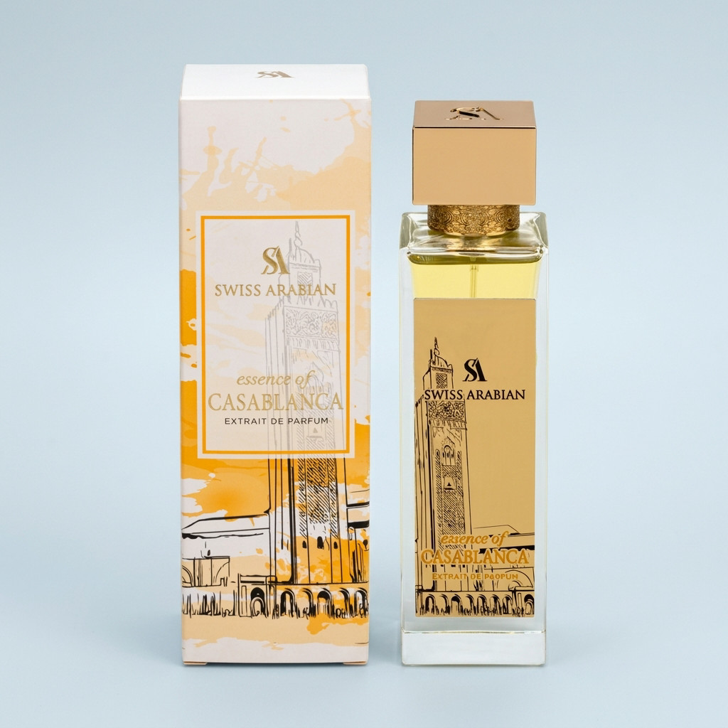 Essence Of Casablanca by Swiss Arabian 100ml Spray - Express Shipping