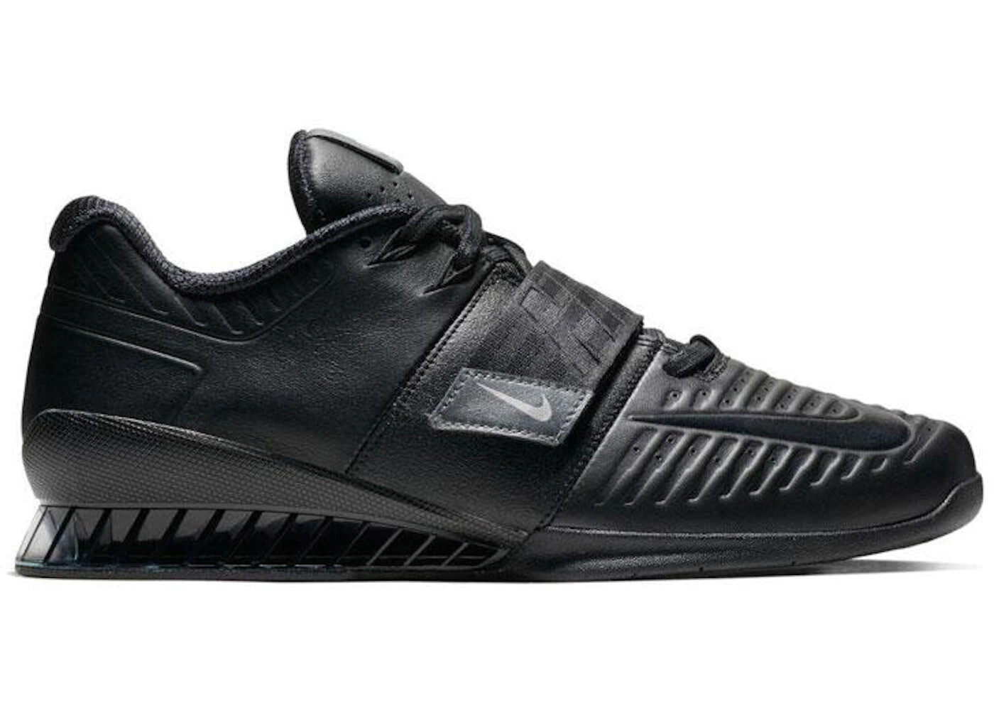 Nike Romaleos 3 XD Black Metallic Bomber Grey Nby AO7987-001 sz 15 Weightlifting Nike Romaleos 3 XD Black Metallic Bomber Grey Nby AO7987-001 sz 15 Weightlifting