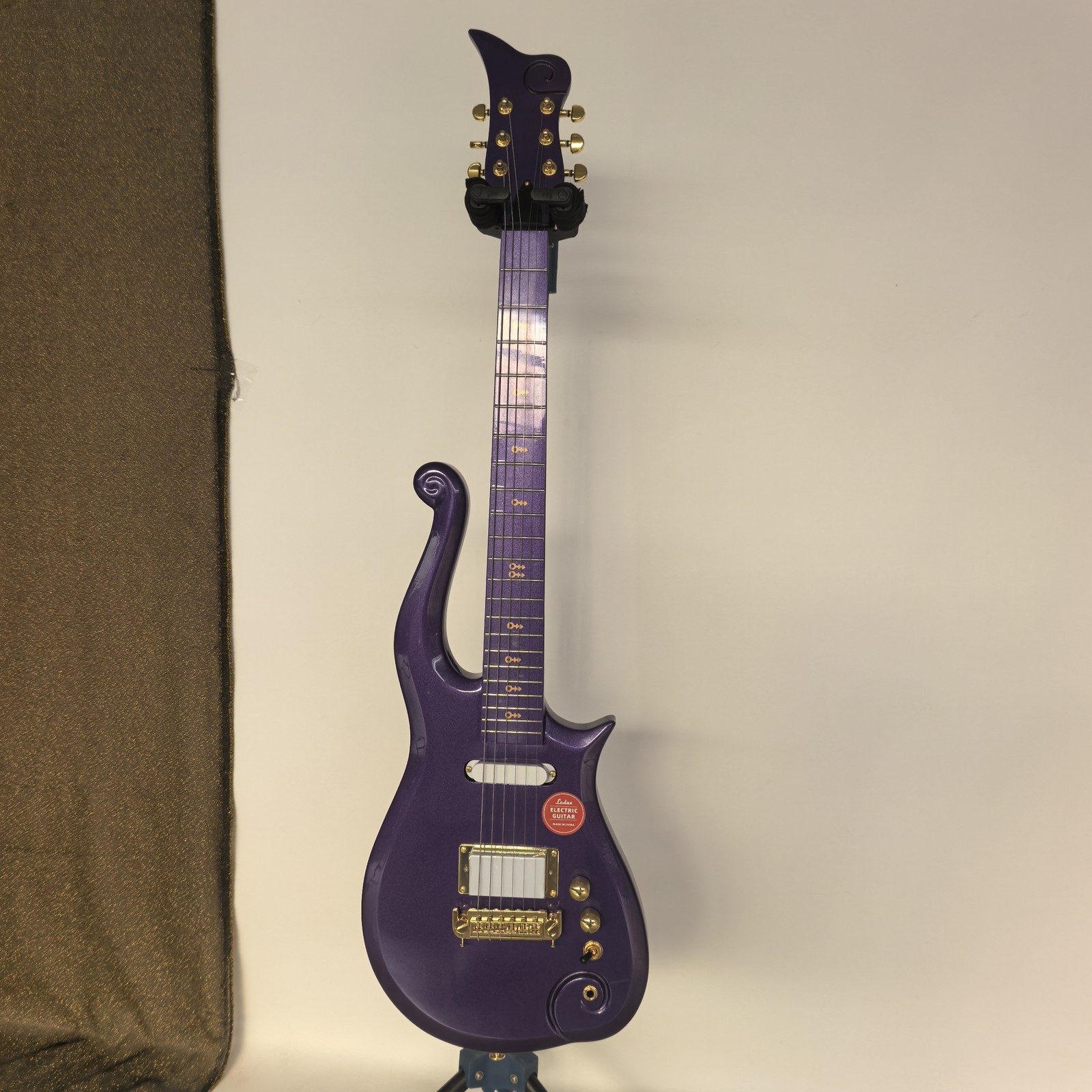 Prince Symbol Cloud Electric Guitar Arrow Inlay SH Pickups Gold Hardware Purple