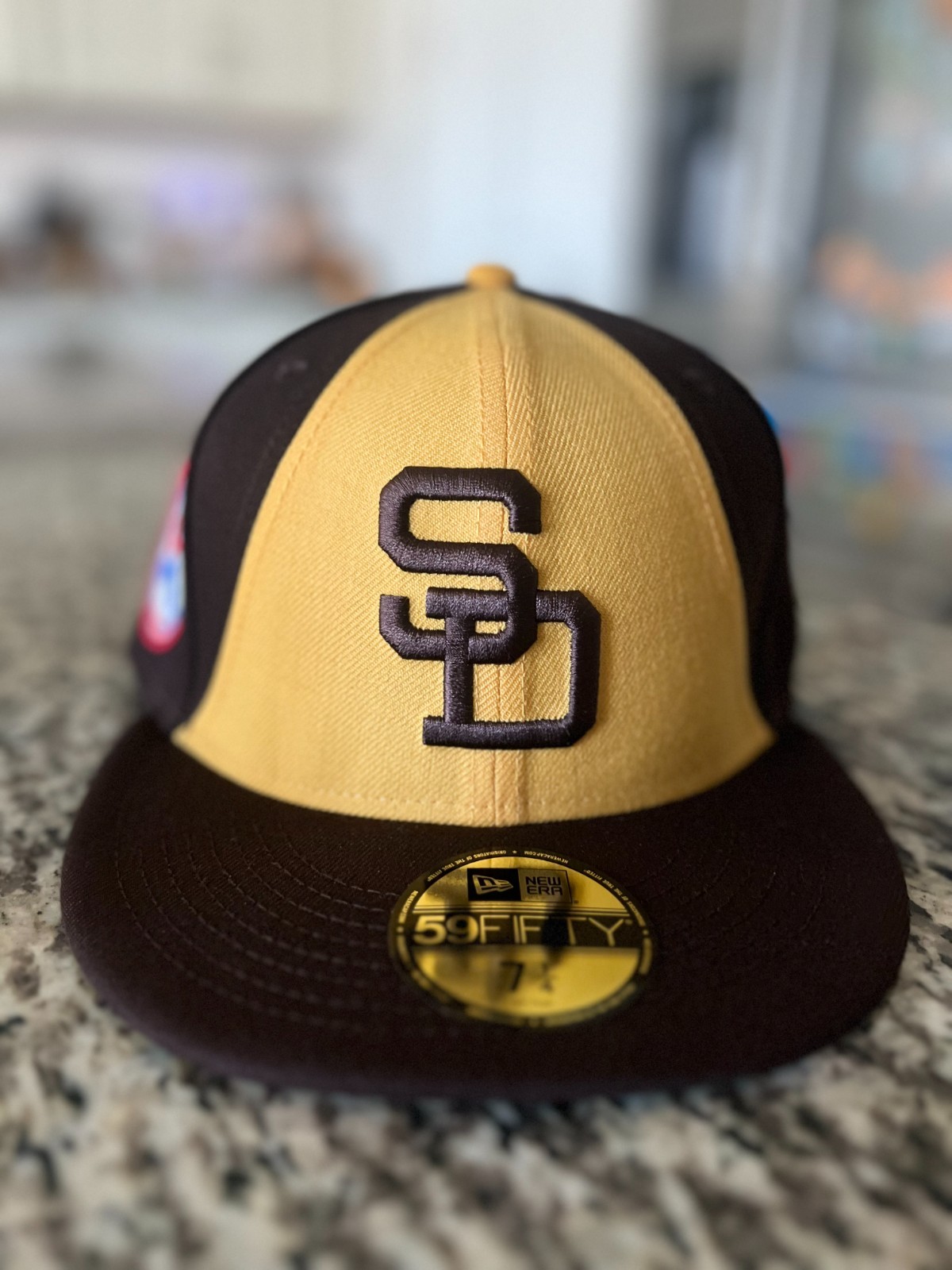San Diego Padres New Era 59FIFTY Retro Classic 2.0 Centennial 7 1/4 NWT