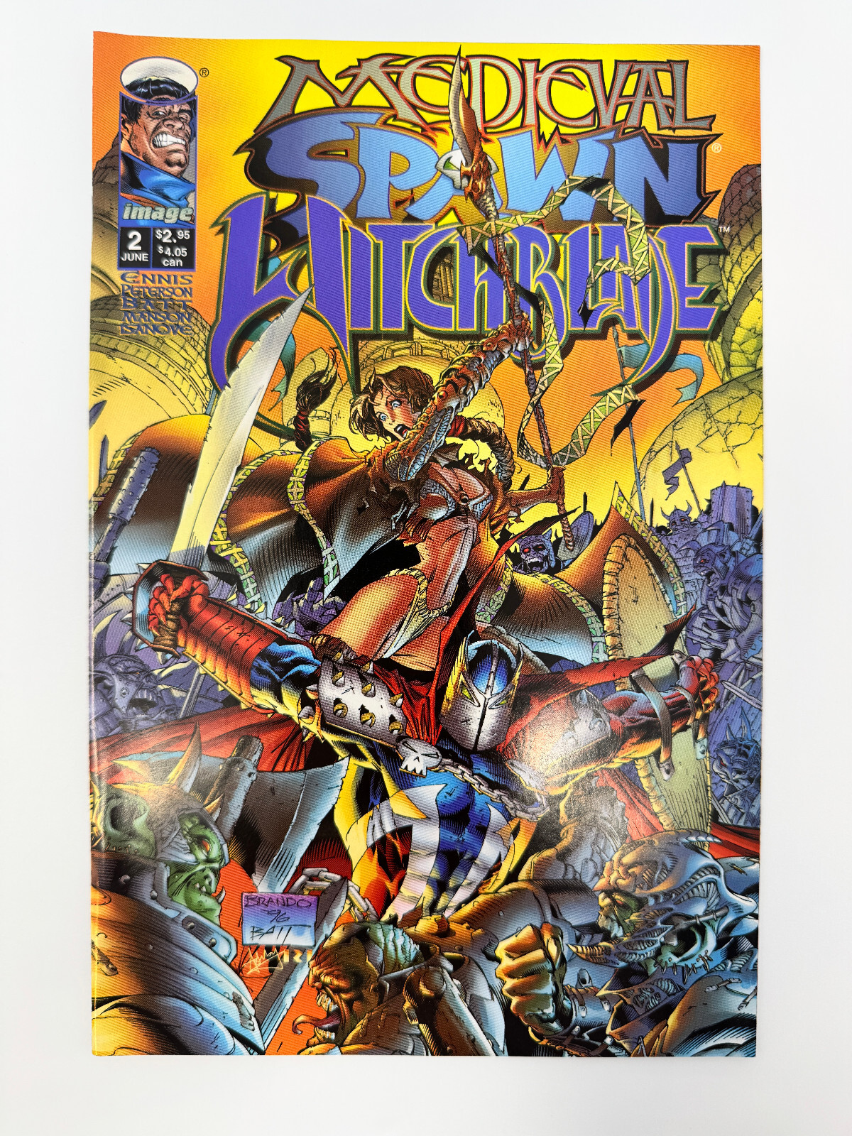 Medieval Spawn Witchblade #2 (Jun 1996, Image Comics) Medieval Spawn Witchblade #2 (Jun 1996, Image Comics)