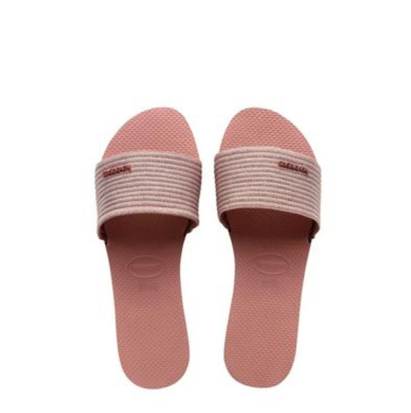 Havaianas Women\'s You Malta Metallic Sandals Crocus Rose Size 11/12