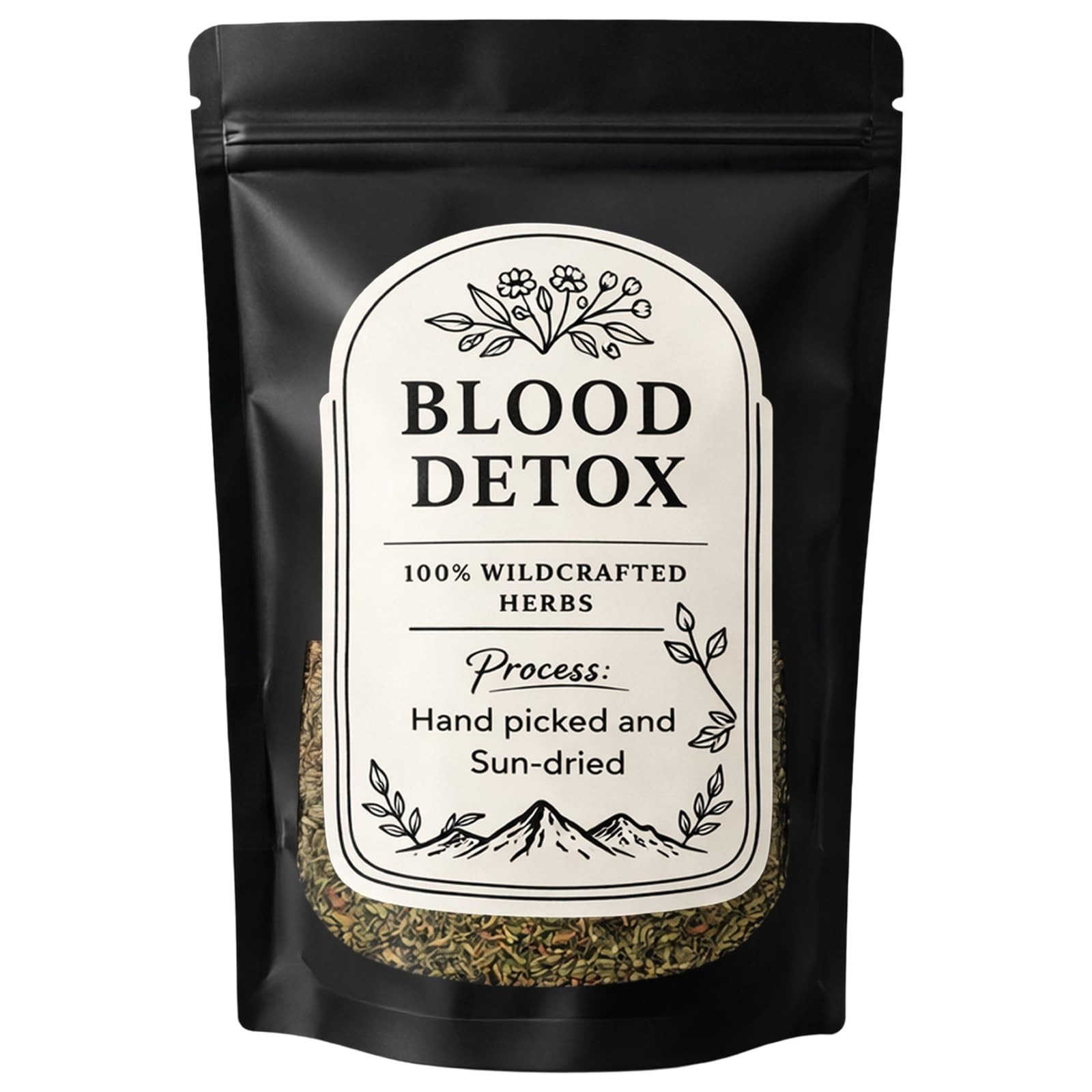 KOVGOCY Blood Detox Tea Lotus Flower Cinnamon Yushu Wildcrafted Herbs 30 Bags