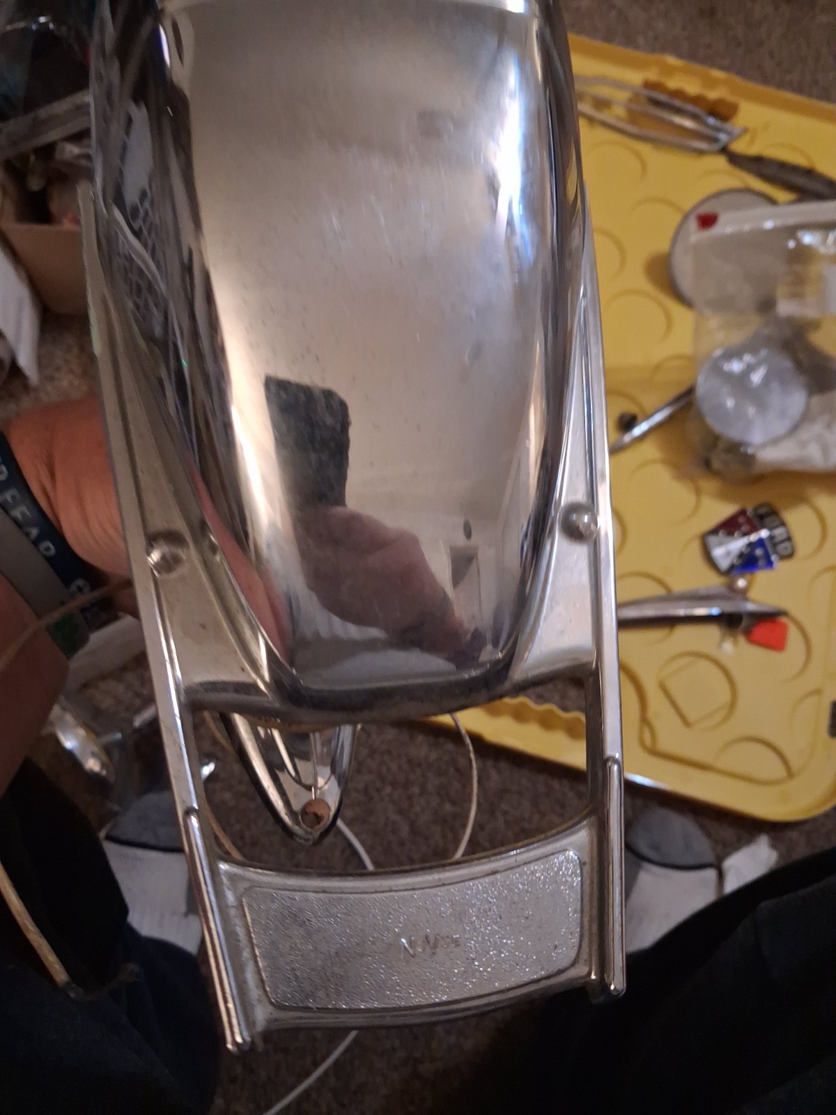 Vintage 1950’s Nu-Vue spotlight, 6V, nice Nu Vue Vintage 1950’s Nu-Vue spotlight, 6V, nice Nu Vue
