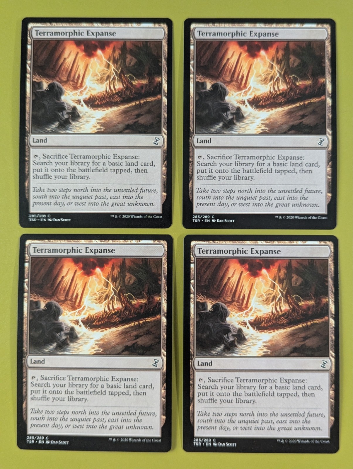 Terramorphic Expanse x4 Time Spiral Remastered 4x Magic the Gathering MTG