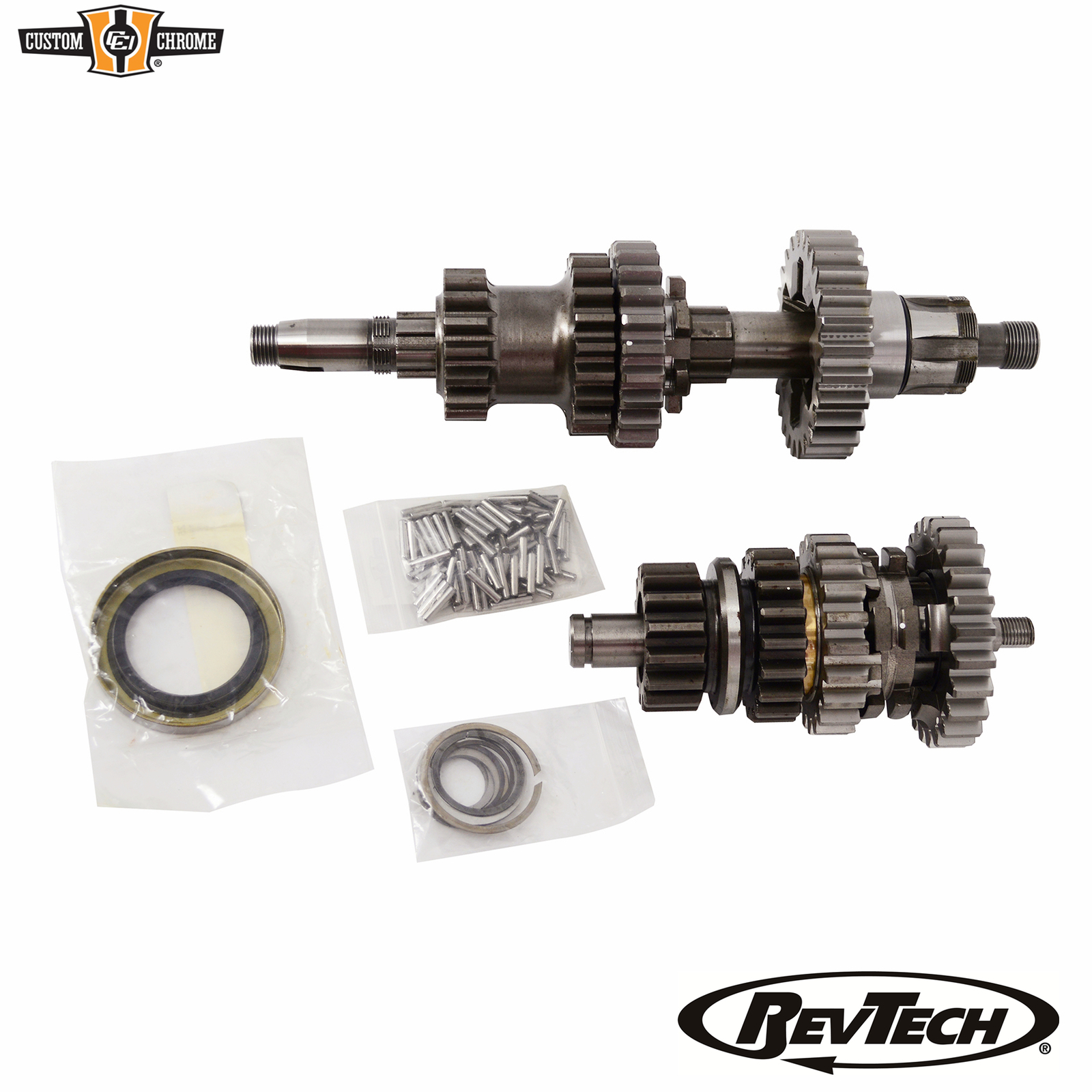 4-Speed 2.60:1 Close-Ratio Set Fits For Harley Big Twin Models 1936-1964 RevTech 4-Speed 2.60:1 Close-Ratio Set Fits For Harley Big Twin Models 1936-1964 RevTech