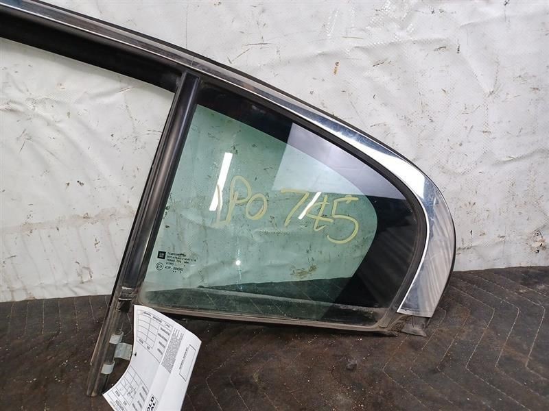 2010-2016 Buick Lacrosse Driver Left Window Door Vent Glass Rear OEM