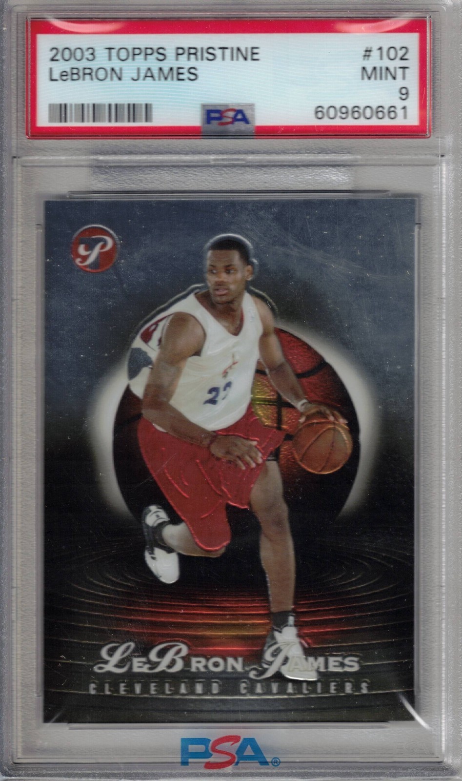 2003-04 Topps Pristine - LeBron James #102 /999 (RC)