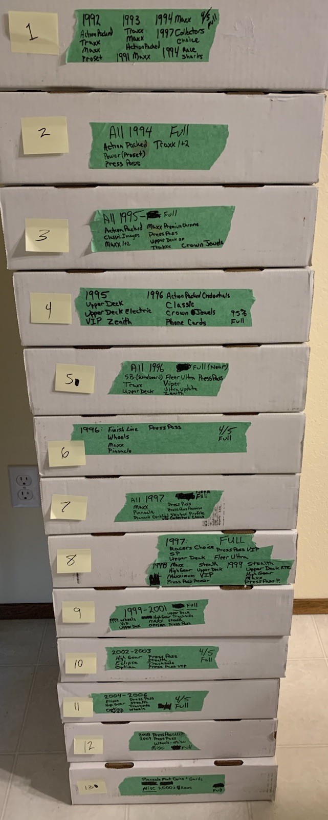 1990s-2000s NASCAR Racing HUGE LOT 10 LBs of Cards Wheels Press Pass Maxx UD HG+