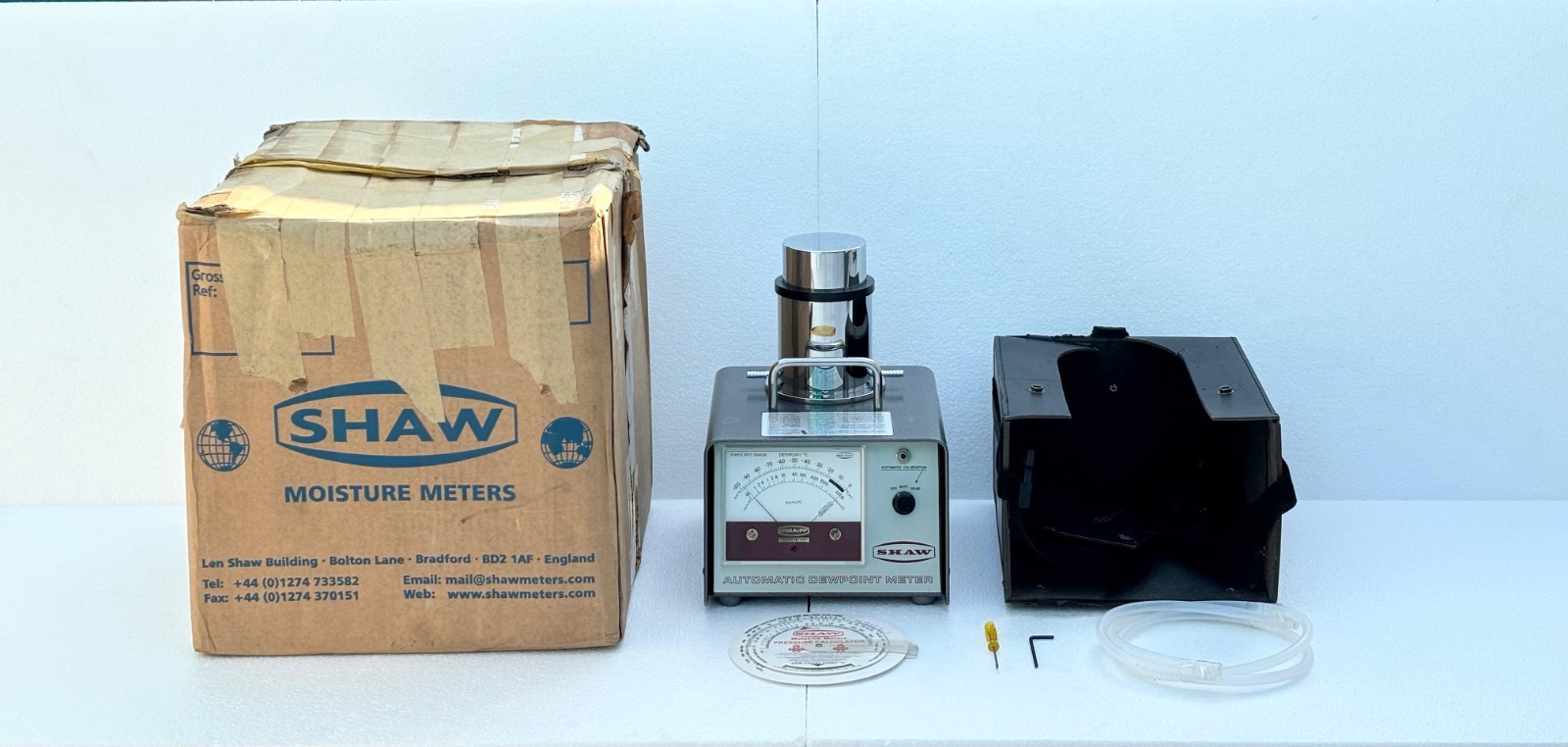 SHAW SADP AUTOMATIC DEWPOINT METER MOISTURE METER HYGROMETER #1