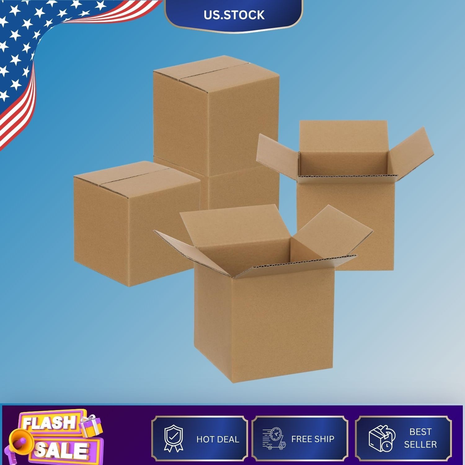100 Pack 5x5x5 Corrugated Shipping Boxes Small Cardboard Mailing Brown 100 Pack 5x5x5 Corrugated Shipping Boxes Small Cardboard Mailing Brown