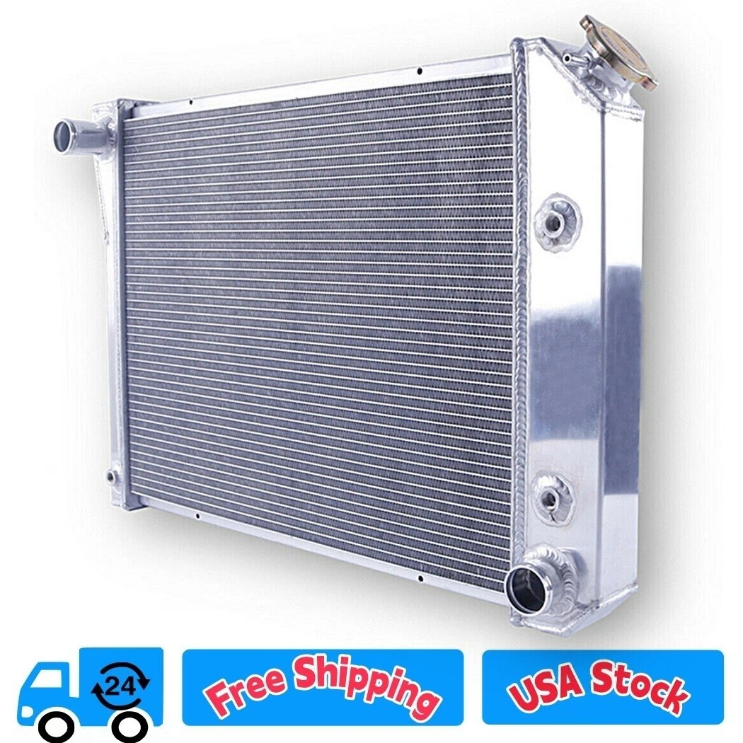 3 Rows Aluminum Radiator For 1965 1966 1967 1968 1969 Buick Skylark Special SBC