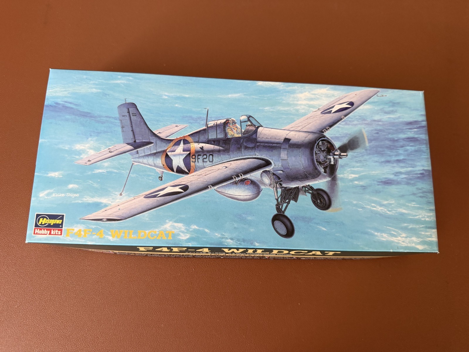 Hasegawa 51324 Model kit F4F-4 WILDCAT Factory Sealed 1994 kit 1/72 scale. 8967
