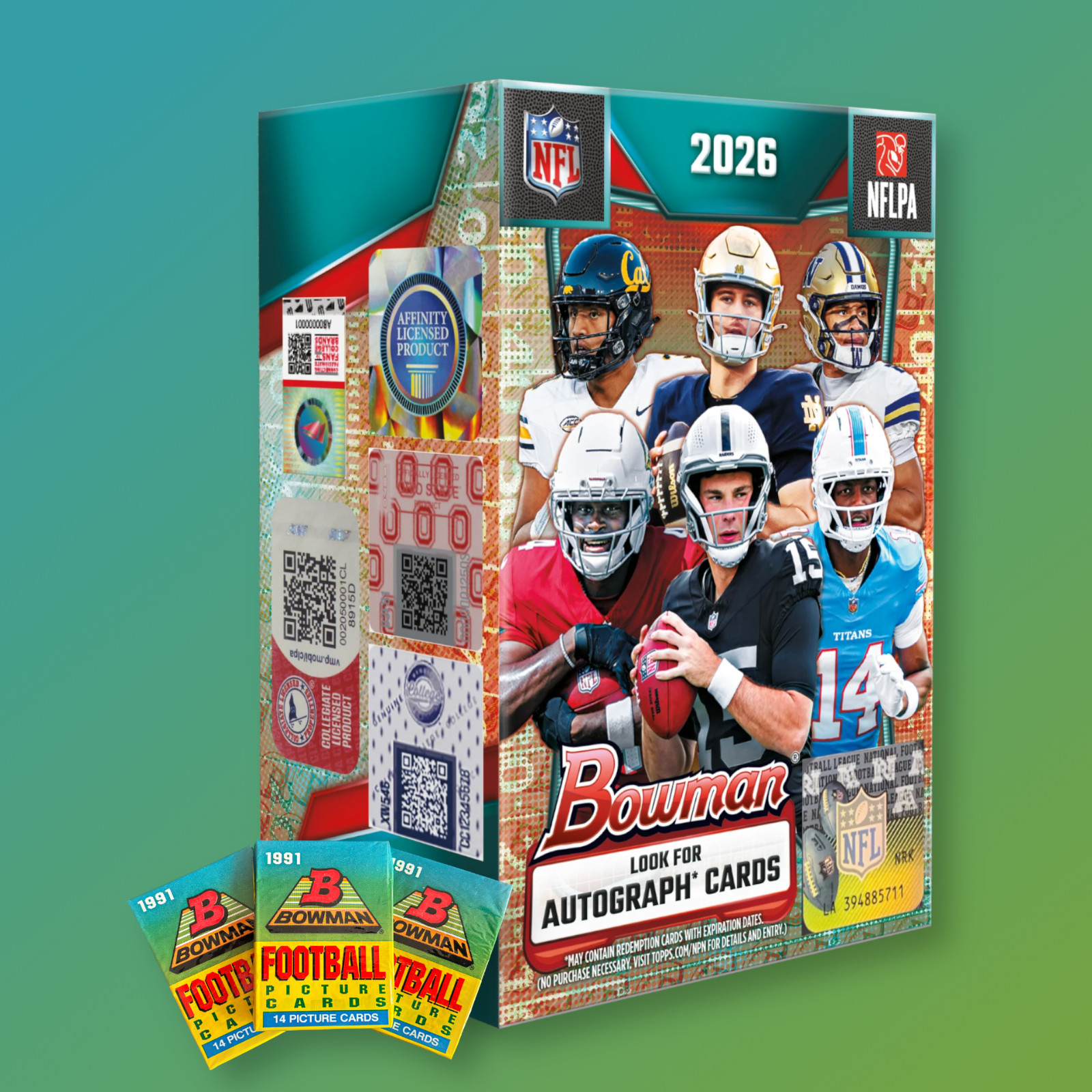 2026 Bowman Football - Value Box Bundle Special