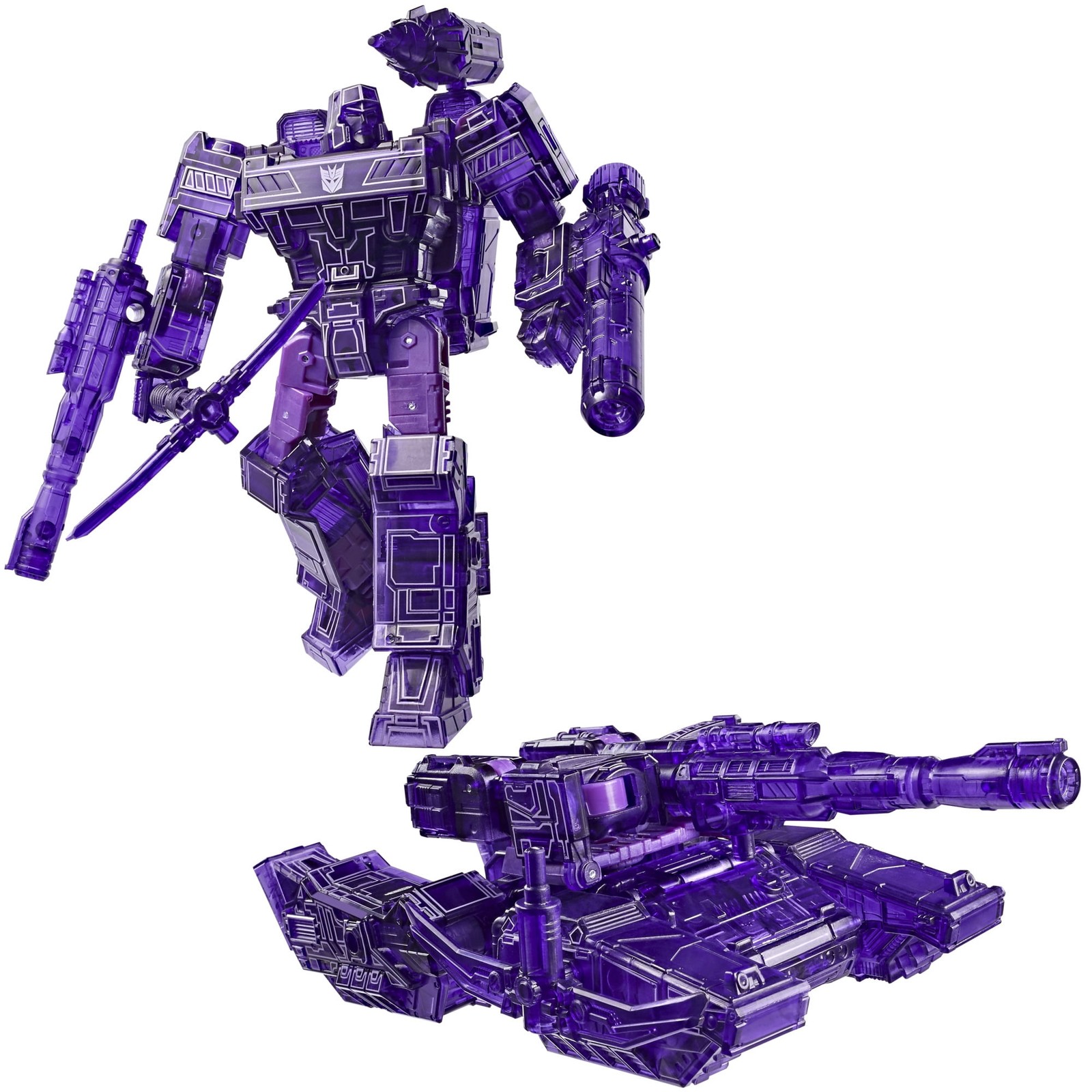 Hasbro Transformers Age of the Primes Dark Energon Megatron Voyager Class Action