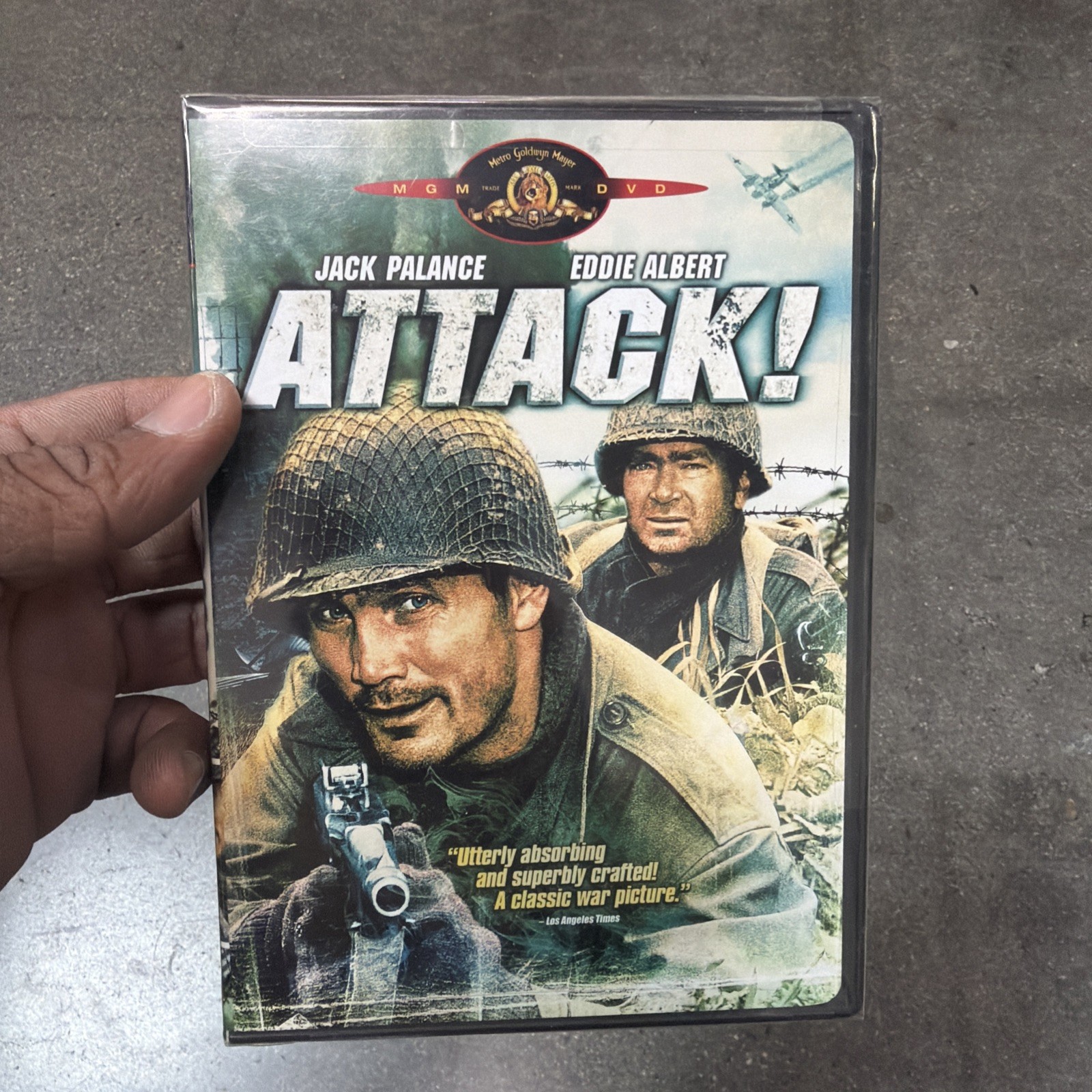 Attack (DVD, 2003) FACTORY SEALED MGM 1956 Jack Palance Eddie Albert Attack (DVD, 2003) FACTORY SEALED MGM 1956 Jack Palance Eddie Albert