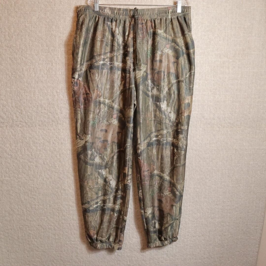 HECS Stealthscreen Jogger Pants Mens 2XL Brown Camo Hunting Elastic