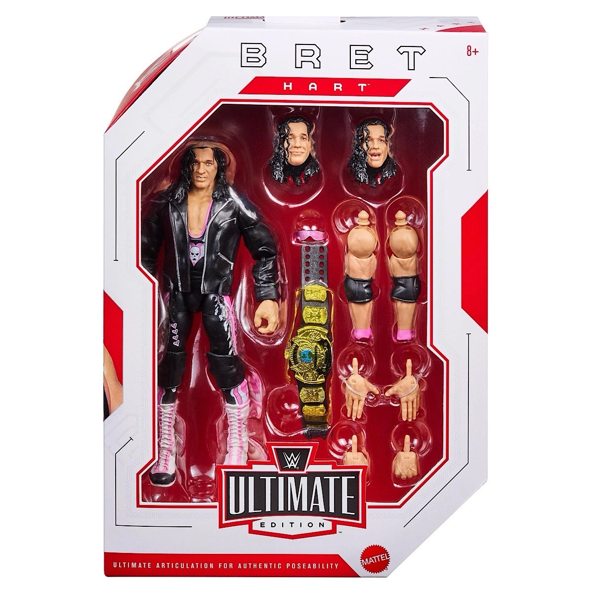 Bret Hitman Hart WWE Mattel Ultimate Edition Greatest Hits Series 9 Figure Bret Hitman Hart WWE Mattel Ultimate Edition Greatest Hits Series 9 Figure