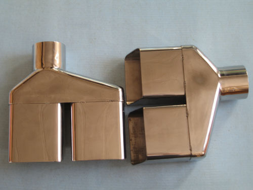 1970-1974 Mopar Challenger 2.5”Stainless Exhaust Tips 1970-1974 Mopar Challenger 2.5”Stainless Exhaust Tips