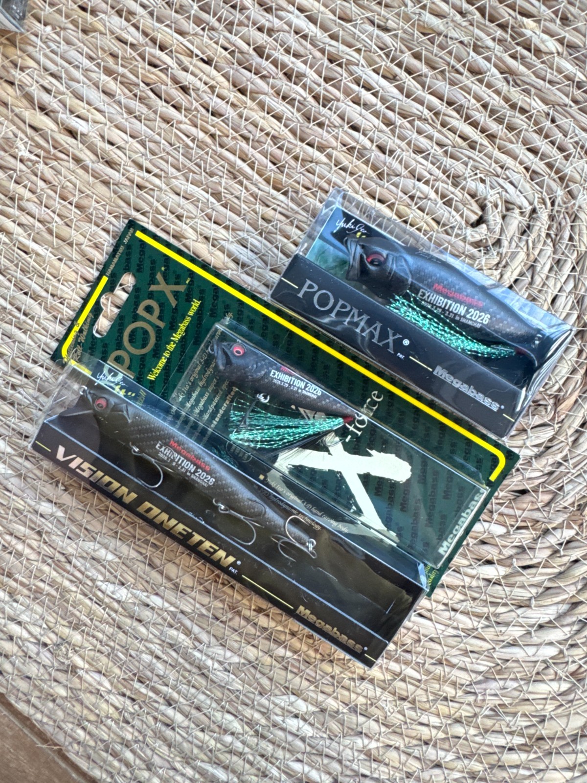 Megabass Graphite Color Shanghai Exclusive POPMAX & POPX & ONETEN Rare Lure Megabass Graphite Color Shanghai Exclusive POPMAX & POPX & ONETEN Rare Lure
