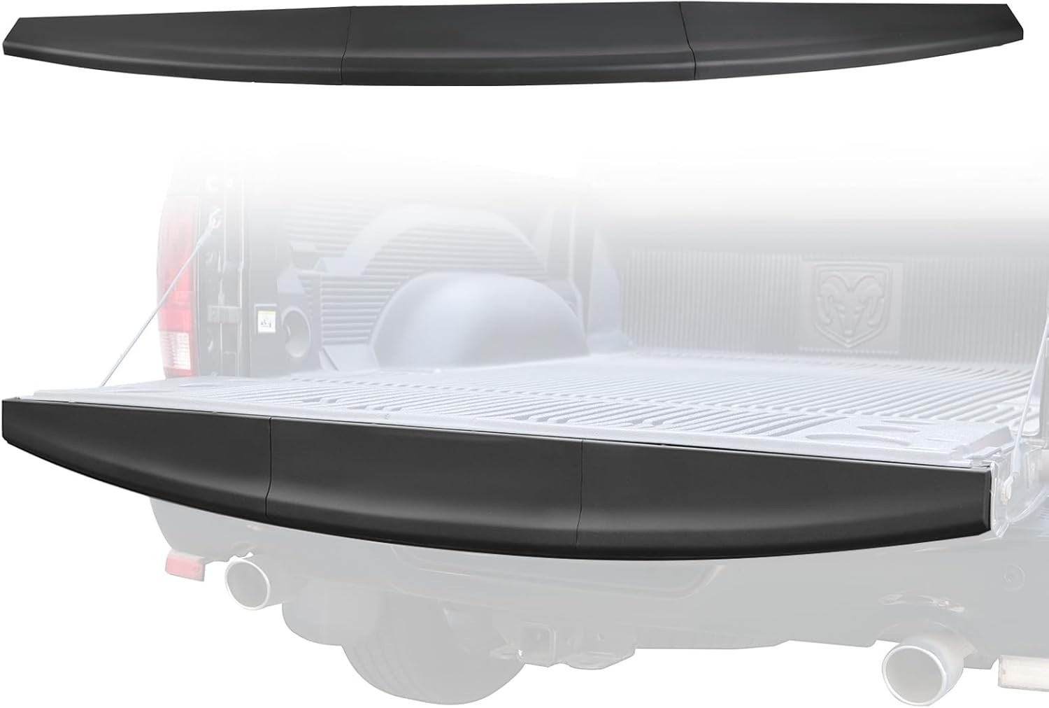 Moldura de alerón para portón trasero para Dodge Ram 1500 2500 3500 2009-2019 Moldura de alerón para portón trasero para Dodge Ram 1500 2500 3500 2009-2019