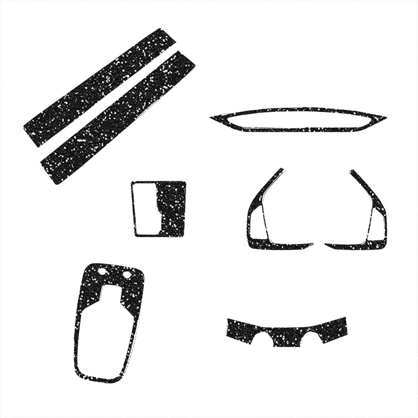 44Pcs Multiple Colors Full Interior Kits Cover Trim For Audi A6 C8 A7 2019-2025
