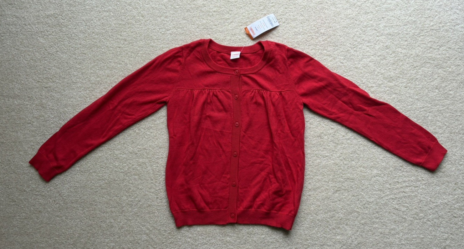 NWT Gymboree Red Lightweight Cardigan Sweater Size Kids L(10-12) NWT Gymboree Red Lightweight Cardigan Sweater Size Kids L(10-12)