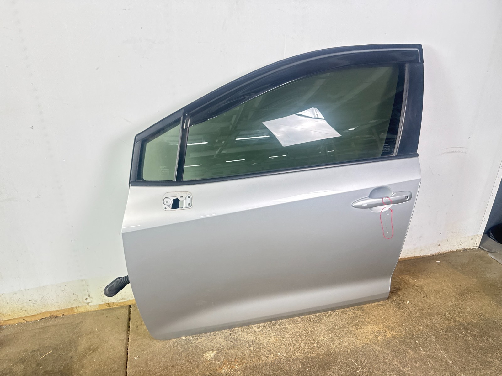 2019 - 2023 TOYOTA Corolla Hatchback Front Left Door Shell Wind SILVER FWD OEM 2019 - 2023 TOYOTA Corolla Hatchback Front Left Door Shell Wind SILVER FWD OEM