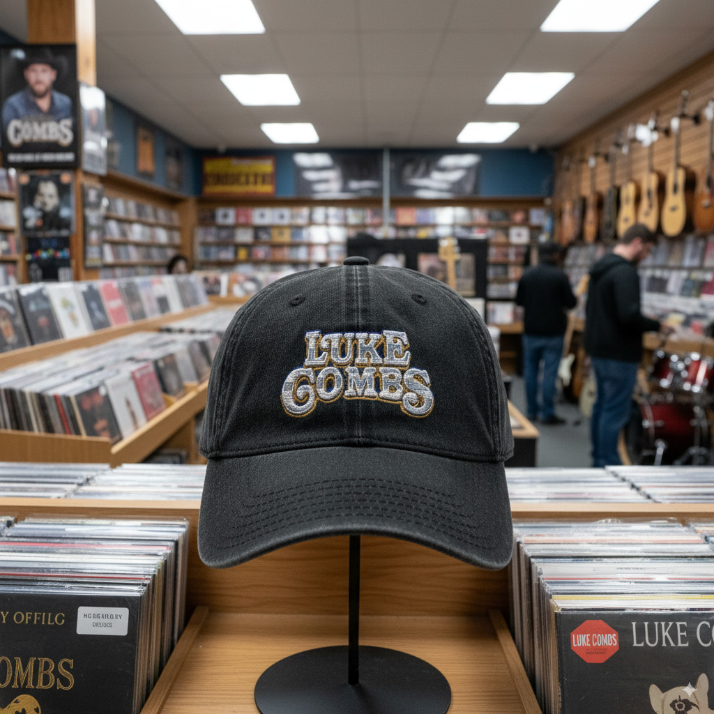 Luke Combs Growin\' Up and Gettin\' Old 2024 Tour Mesh Strap Back Rare Vintage Luke Combs Growin\' Up and Gettin\' Old 2024 Tour Mesh Strap Back Rare Vintage