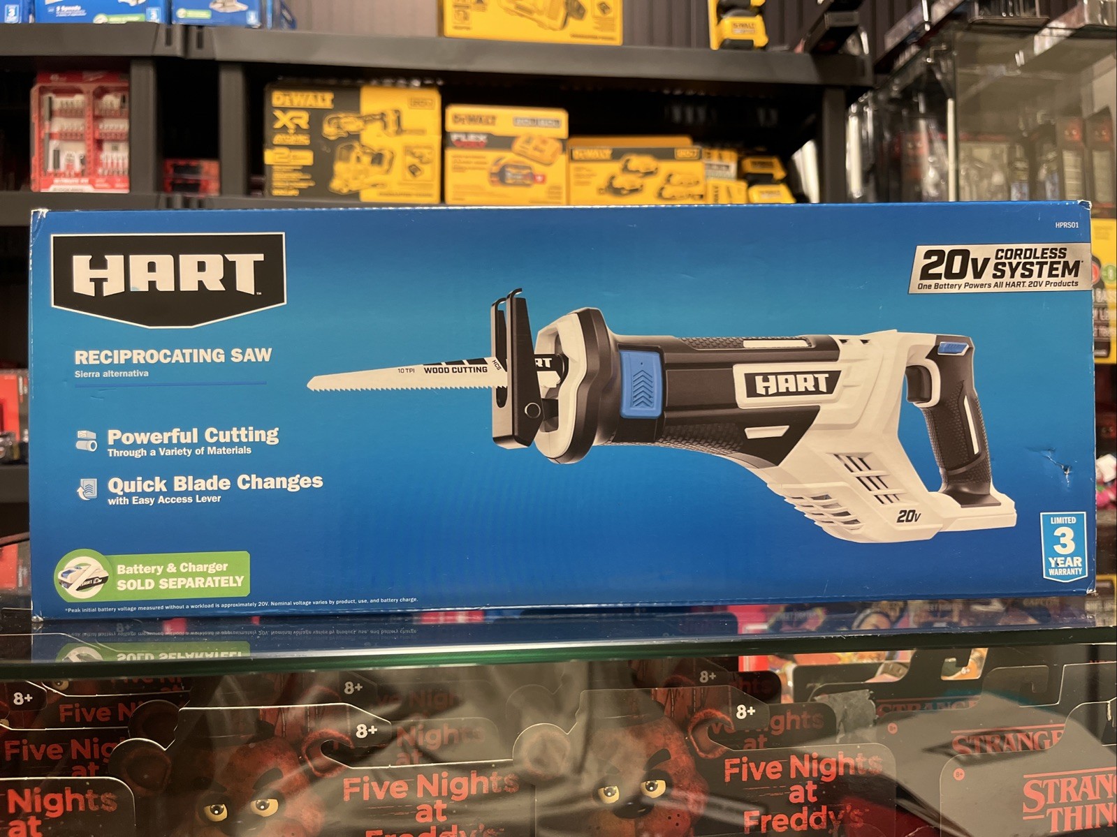 HART 20V Cordless Reciprocating Saw Multicolor (Tool Only) Brand New Sealed