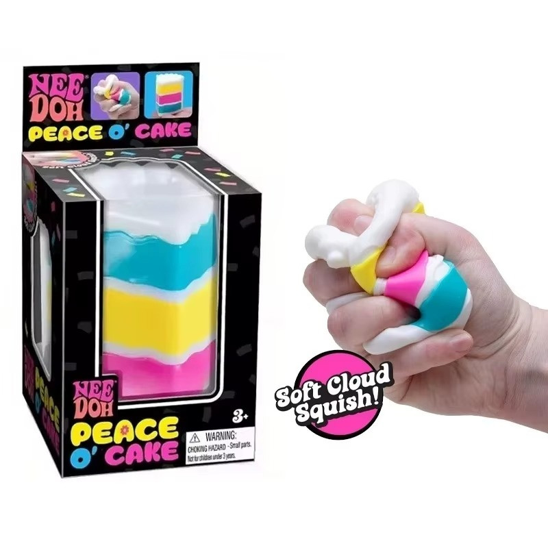 ULTRA RARE 🎂 Peace O’Cake Limited Edition Sensory Squeeze Toy For Ages 3 And Up ULTRA RARE 🎂 Peace O’Cake Limited Edition Sensory Squeeze Toy For Ages 3 And Up