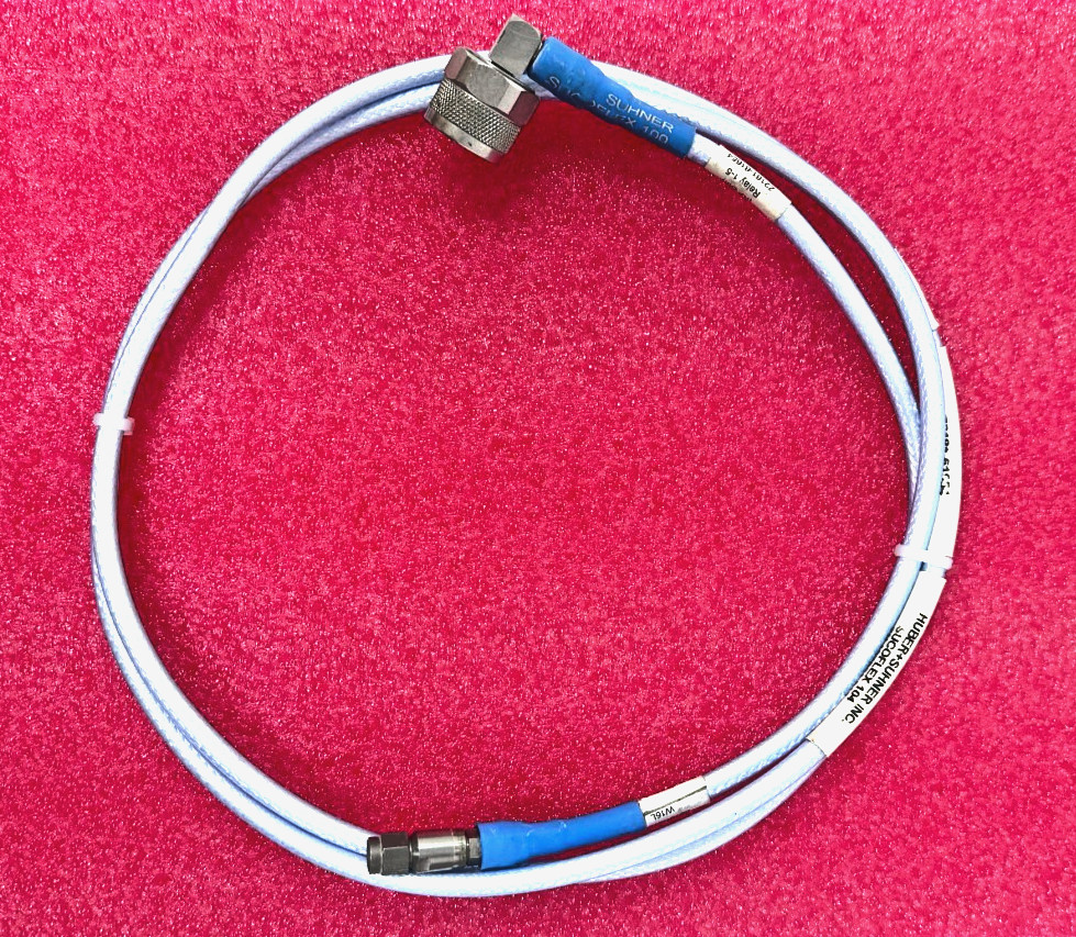 🔥 Huber+Suhner Sucoflex 104 ~ N (90d) to SMA 1.5m Cable ~ TESTED w/Warranty