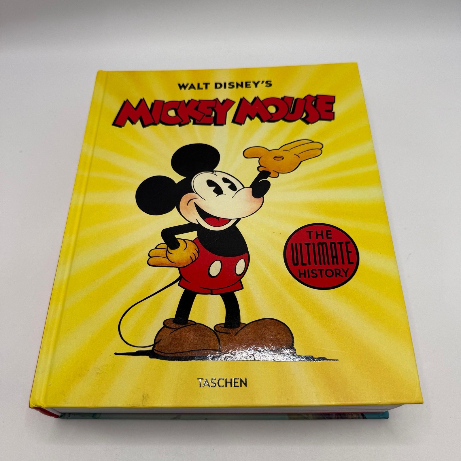 Walt Disney’s Mickey Mouse The Ultimate History TASCHEN Hardcover Book