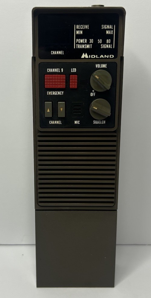 Vintage Midland portable 40 channel CB 2 way Walkie Talkie Vintage Midland portable 40 channel CB 2 way Walkie Talkie
