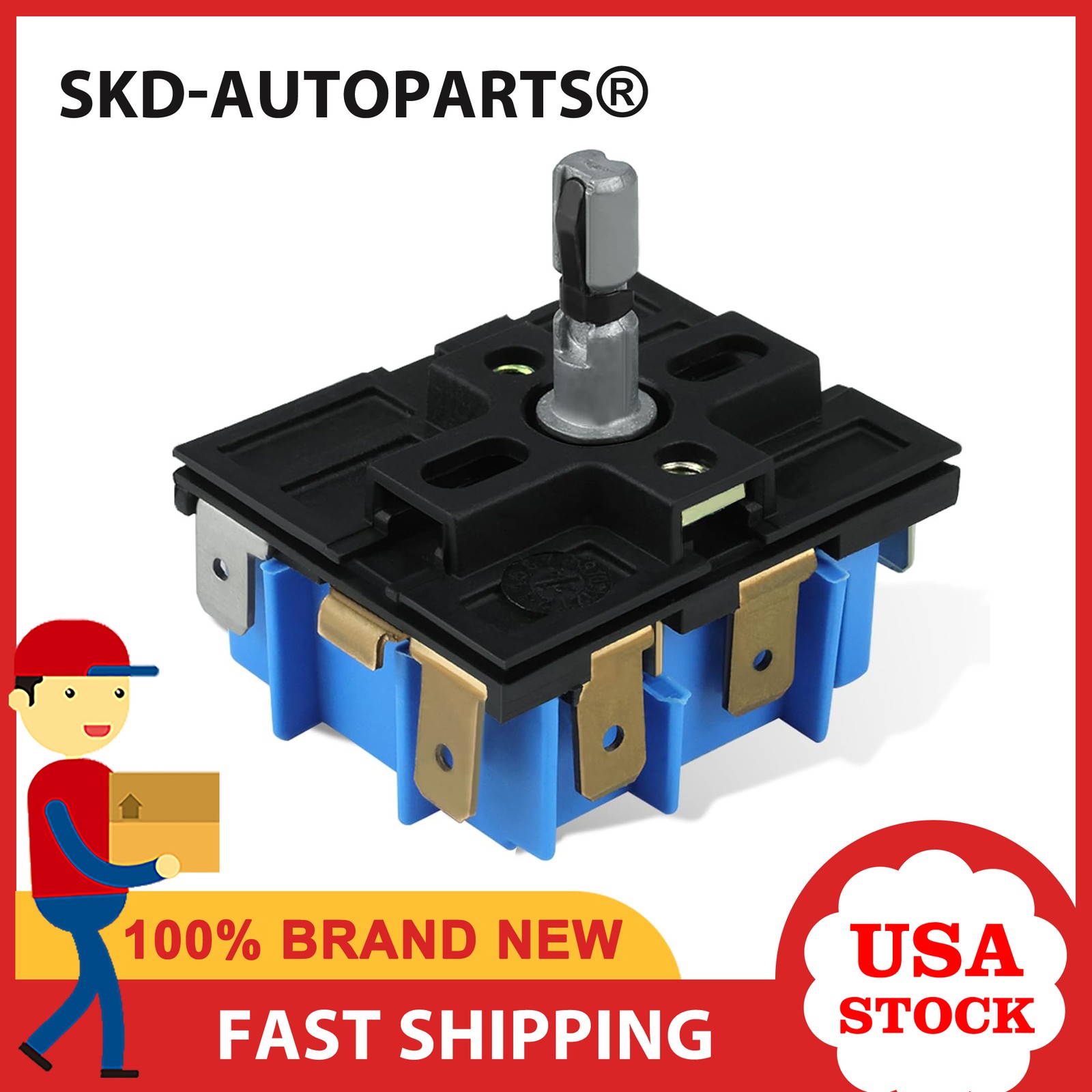 WB24X25013 Range Infinite Control Switch For GE PS11729102 MDSA-W767-UNM