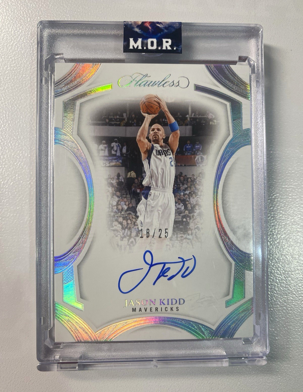 Panini 2024-25 Flawless Frame Signatures Jason Kidd Mavericks #FFR-JKM Auto /25 Panini 2024-25 Flawless Frame Signatures Jason Kidd Mavericks #FFR-JKM Auto /25