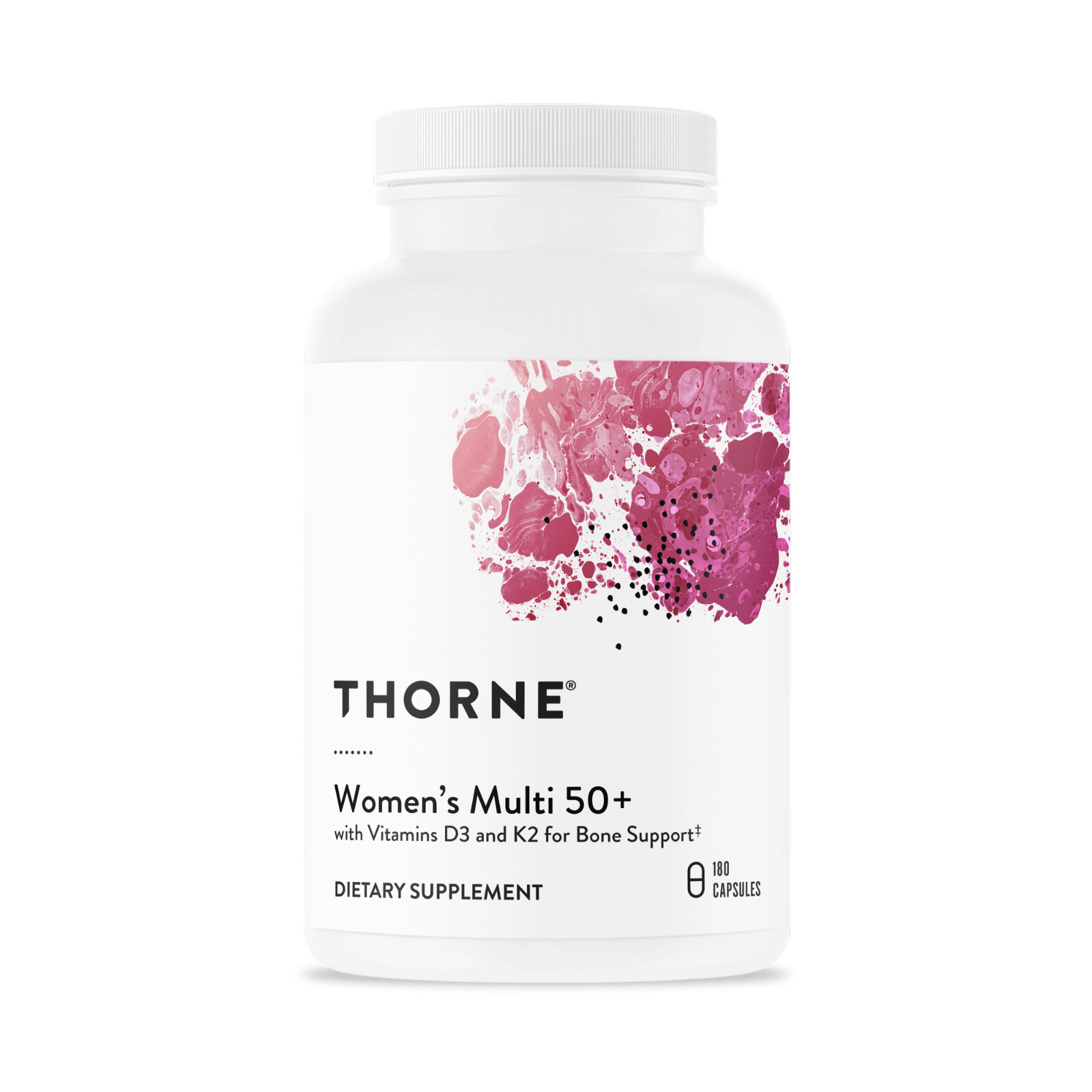 THORNE Women\'s Multi 50+ Dietary Supplement 180 capsules New & Sealed exp. 12/27