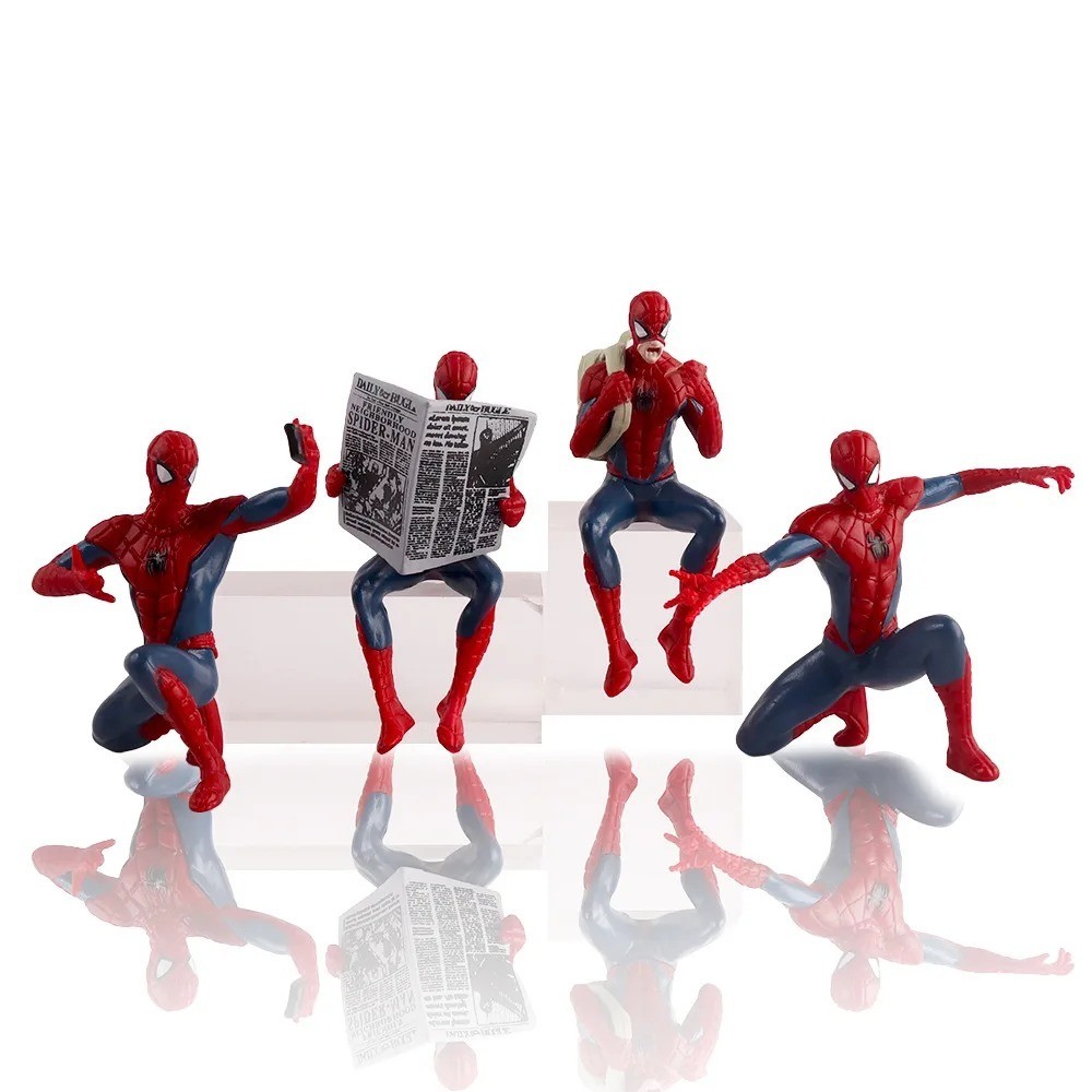 Spider Man Action Figure 7-9cm Superhero Mini Collectible Toy Model for Kids USA Spider Man Action Figure 7-9cm Superhero Mini Collectible Toy Model for Kids USA