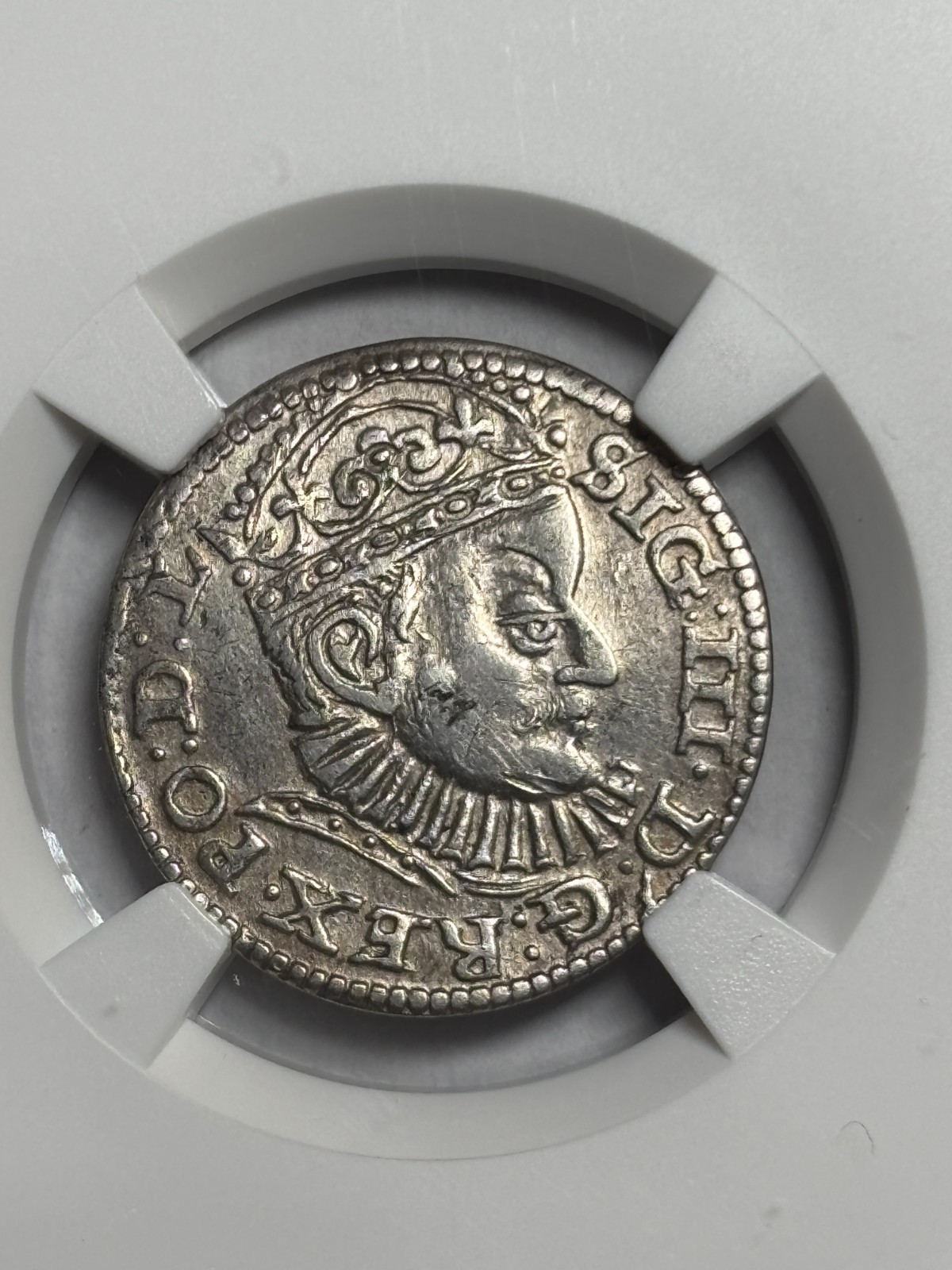 Poland - Sigismund III Vasa (1587–1632) , trojak, 1588, Riga Poland - Sigismund III Vasa (1587–1632) , trojak, 1588, Riga