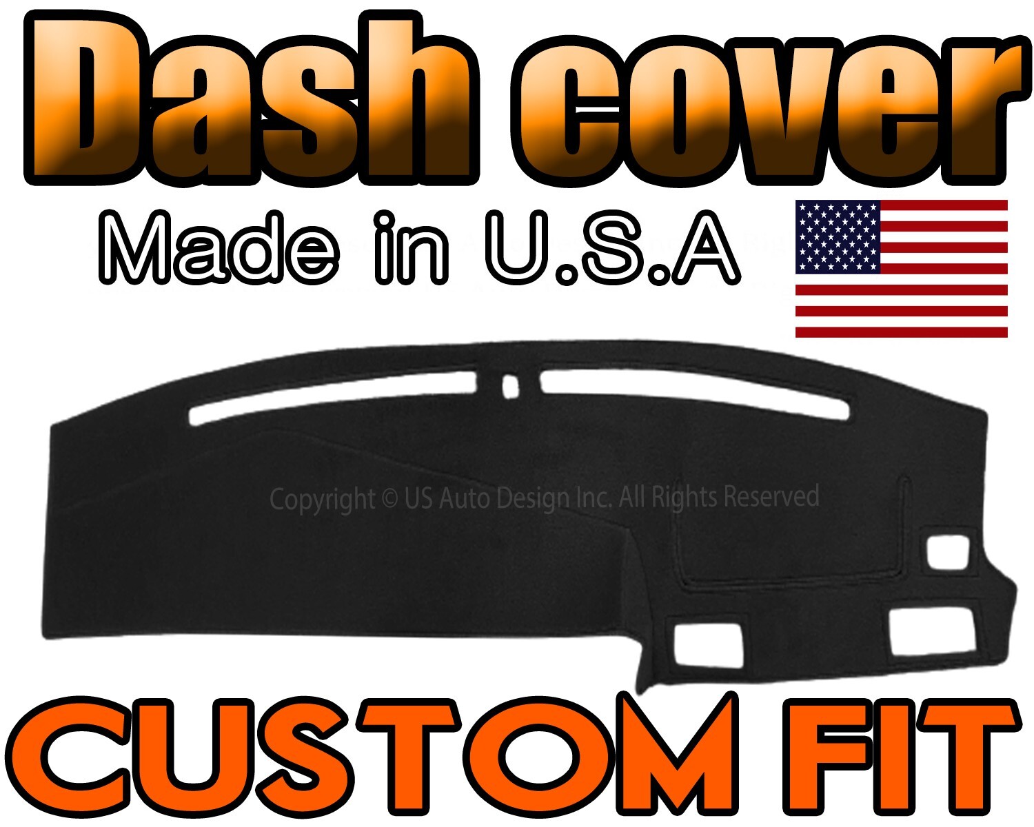 Fits  2006 - 2015  HONDA  RIDGELINE  DASH COVER MAT DASHBOARD PAD /   BLACK