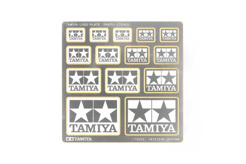 Tamiya Logo Plate P-E