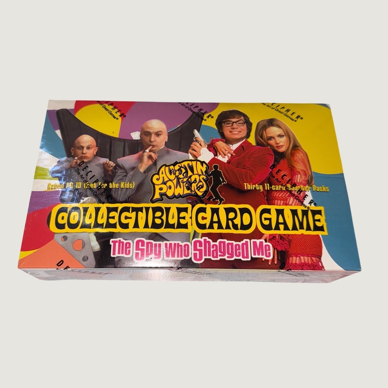 1 Box Factory Sealed Box of Austin Powers The Spy Who Shagged Me Card Game packs 1 Box Factory Sealed Box of Austin Powers The Spy Who Shagged Me Card Game packs
