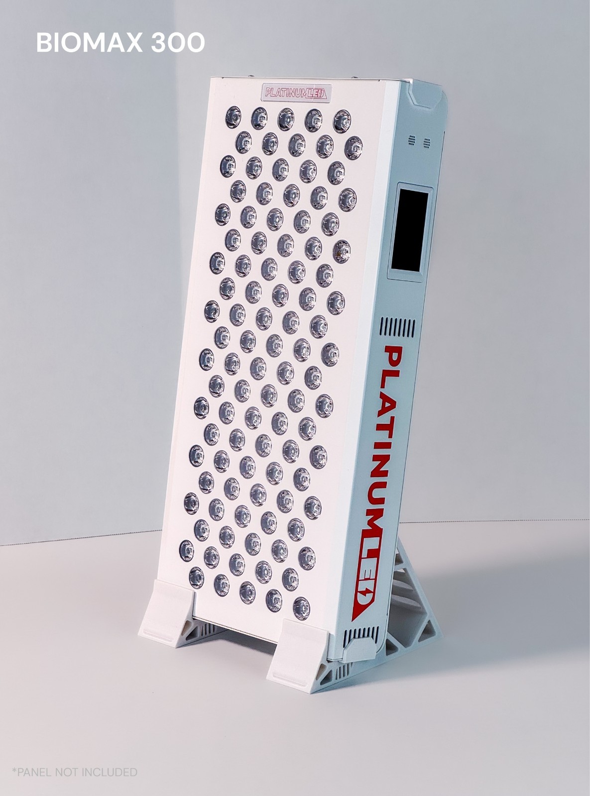 BioMax 300 Vertical Profile Stand | PlatinumLED Panel Mount | 3D Printed-WHITE BioMax 300 Vertical Profile Stand | PlatinumLED Panel Mount | 3D Printed-WHITE