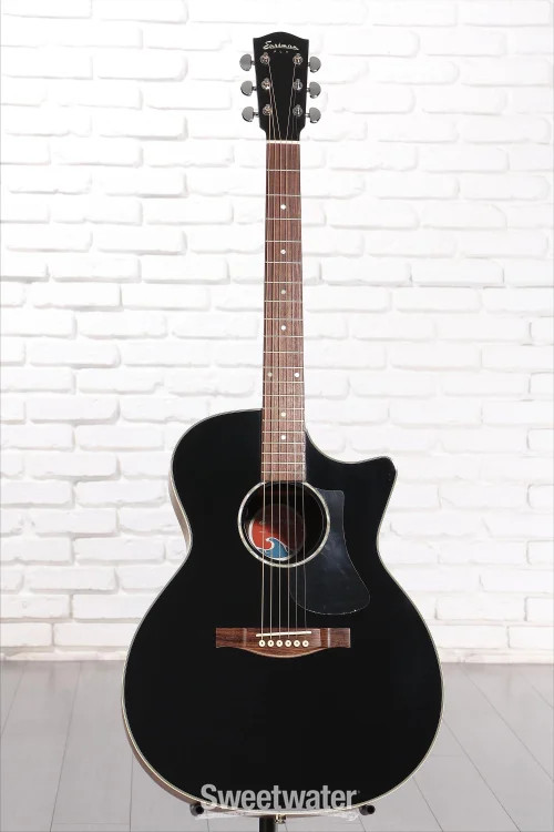 Eastman Guitars PCH2-GACE Acoustic-electric Guitar - Black